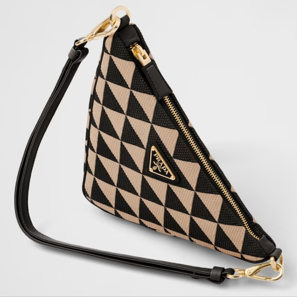 PRADA Embroidered Jacquard Bag - Picture 10 of 17